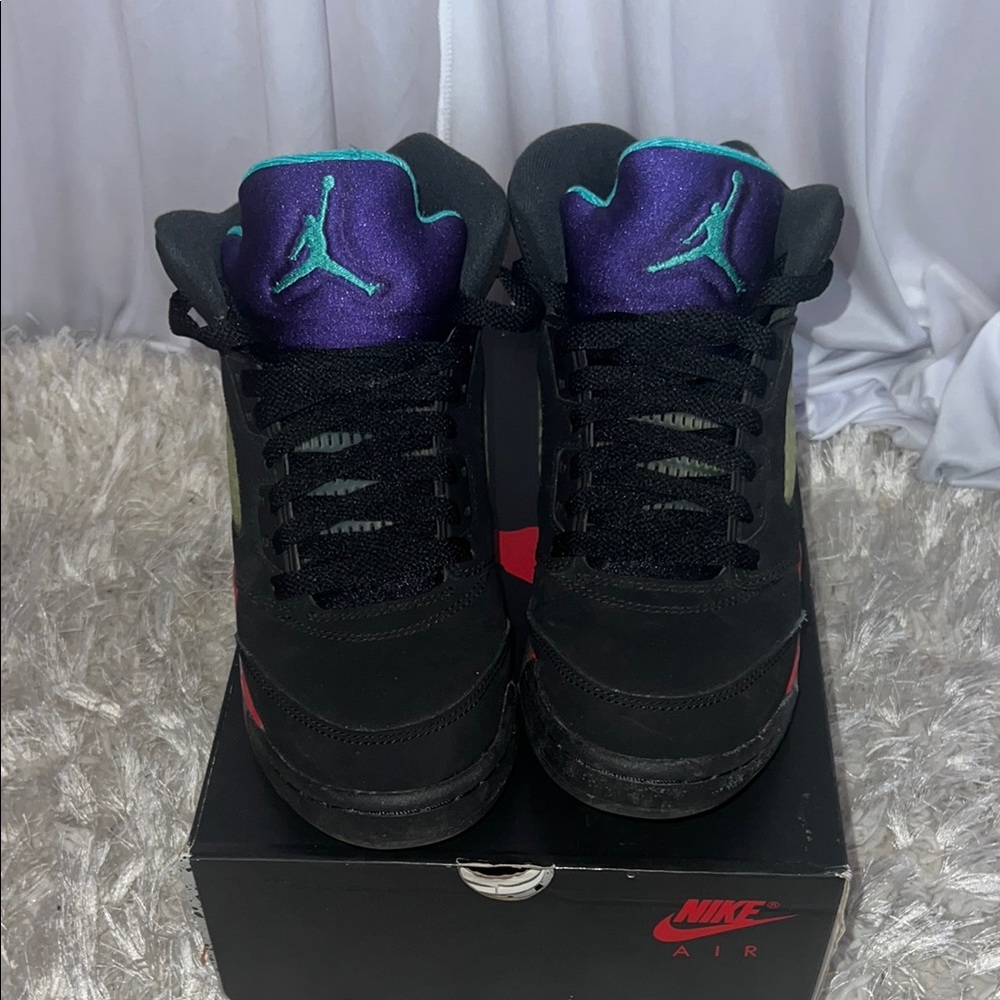 Nike Air Kids Sneakers - Black and Purple